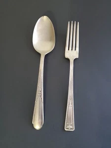 WALLACE 1835 Gabel und Fairfield Löffel beide Silberteller - Bild 1 von 9