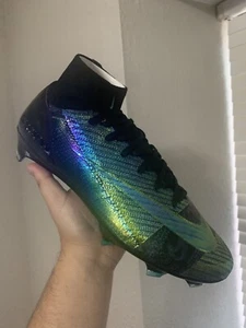 Nike Mercurial Superfly 10 Elite SE FG High-Top Iridescent Soccer Cleats 10.5M - Picture 1 of 8