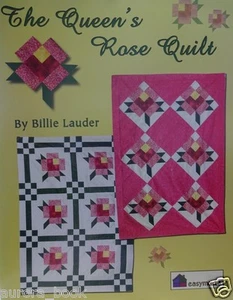 The Queen's Rose Quilt Patterns & Designs Book & CD ROM by Billie Lauder WE62169 - Picture 1 of 9