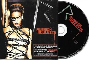 CD CARTONNE CARDSLEEVE 2 TITRES RIHANNA RUSSIAN ROULETTE FRANCE FRENCH STICK - Imagen 1 de 2