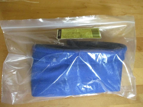 Longaberger BREAD Basket Liner - BRIGHT CORNFLOWER Blue Cover