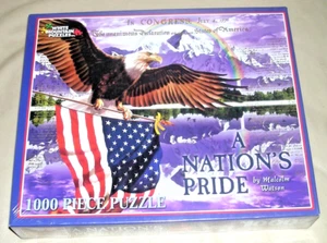 NEW 2007 HTF A Nation's Pride Declaration Independence Patriotic 1000 Pce Puzzle - Picture 1 of 7