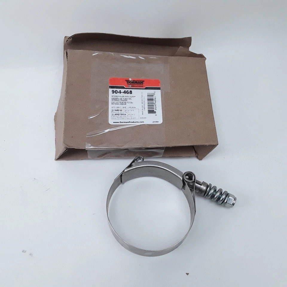 Abrazadera de manguera intercooler Dorman 904-468 para Ford F650 F750 Excursion (2003-2008) Foto 1 de 4