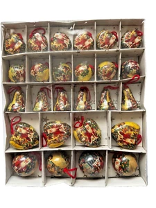 Kein Spielzeug Decoupage Christbaumschmuck 26 Nikolausmotive Vintage - Bild 1 von 3