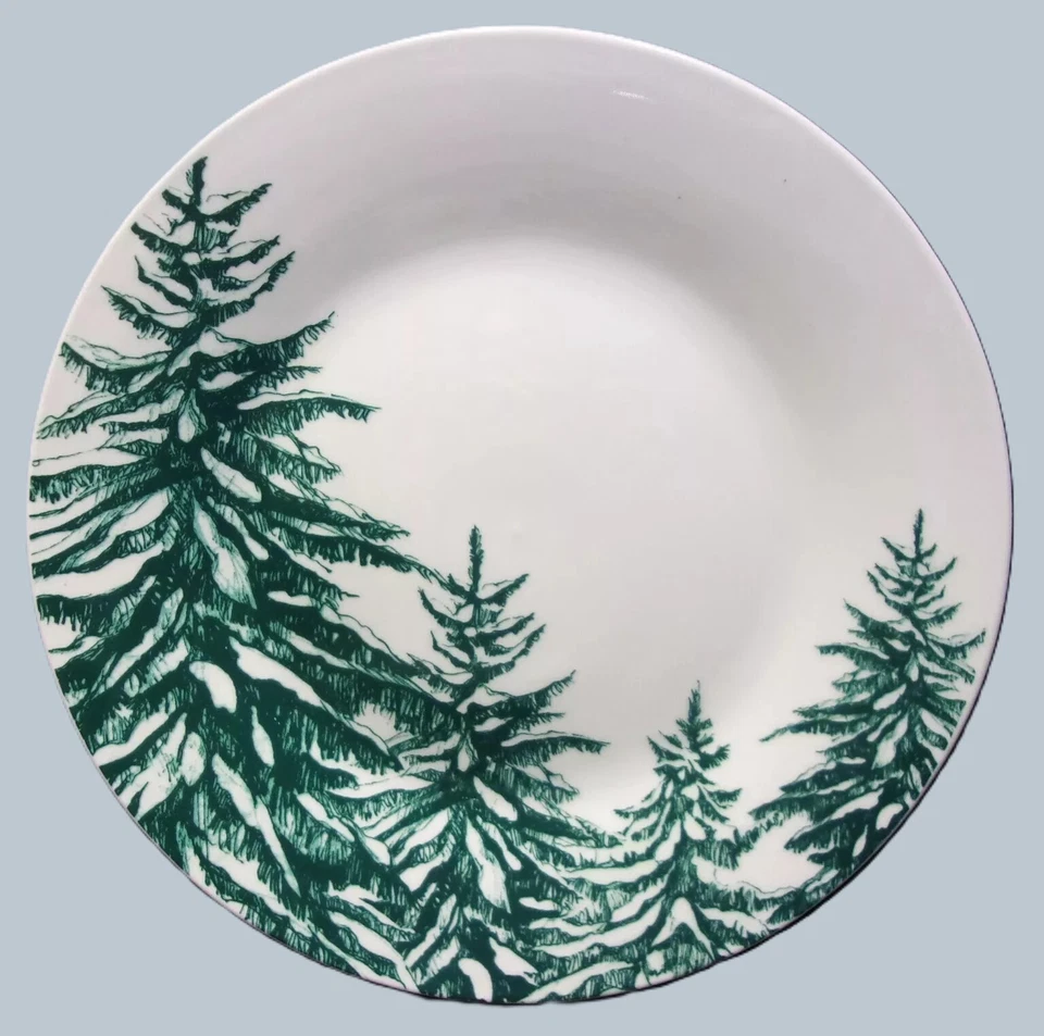 NUEVO Platos Royal Norfolk Navidad Invierno País de las Maravillas - Juego de 4 Foto 1 de 4