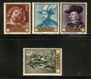 Spain--#1111-14 MNH--1962 Paul Peter Rubens Paintings - Picture 1 of 1