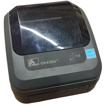 Zebra GK420d USB Etiketten Drucker Thermodrucker GK42-202520-000 Label Barcode - Bild 1 von 4