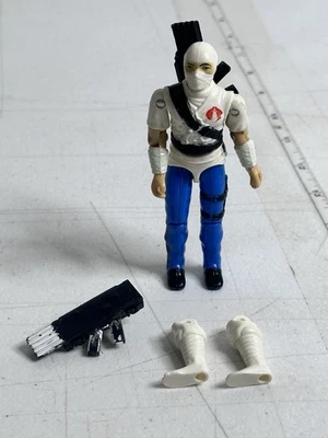 Gi Joe 1984 Storm Shadow Custom Figure Cobra Officer Legs Parts Weapons Lot - Image 1 of 4