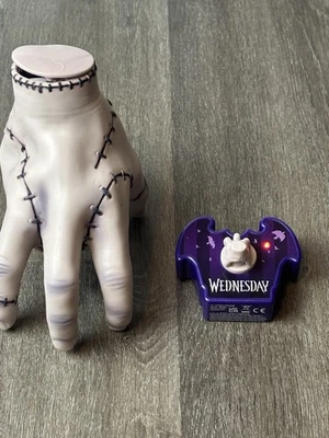 Netflix's Wednesday Thing R/C Hand Jada Toys Rechargeable Used - Image 1 of 4