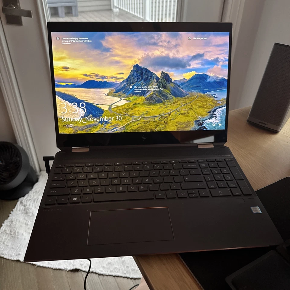 HP Spectre x360 Convertible 15.6" UHD Intel Core i7 16GB RAM 512GB SSD  - Image 1 of 4
