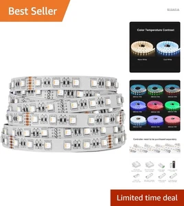 RGBW LED Streifen 5m 60 LEDs/m  Innenbeleuchtung modern multifarbig - Bild 1 von 12