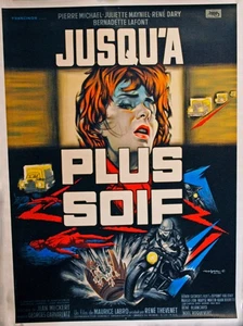 JUSQU'A PLUS SOIF- 1962 / LABRO /ROJAC-ENTOILEE /ON LINEN- 120 x 160 cm - Picture 1 of 2