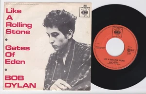 Bob DYLAN * Like A Rolling Stone b/w Gates of Eden * 1965 HOLLAND 45 * - Picture 1 of 2