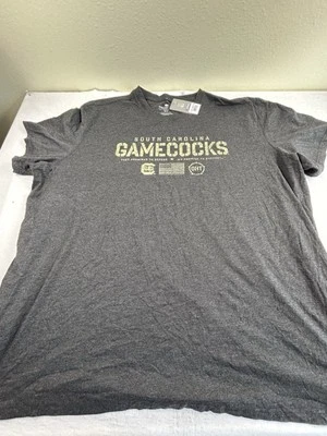 South Carolina Gamecocks T-Shirt Mens Sz 5XL Gray America OHT Military New - Image 1 of 4