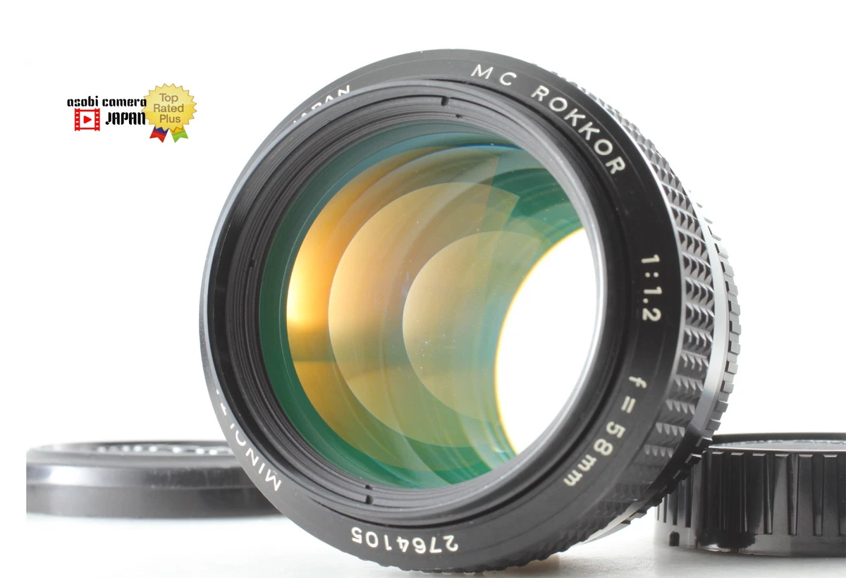 Minolta f/1.2 58mm Focal Camera Lenses for sale | eBay