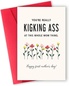 First Mothers Day Card,First Gifts for New 8x5.3 inches, WX-257 - Picture 1 of 5