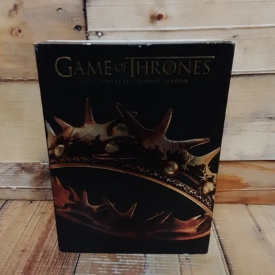 Game Of Thrones Complete Second Season DVD Used HBO Fantasy Drama - Image 1 of 4