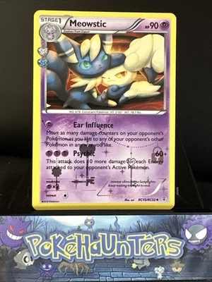 Pokemon Card Meowstic RC15/RC25 Legendary Treasures Radiant Collection NM - Image 1 of 2