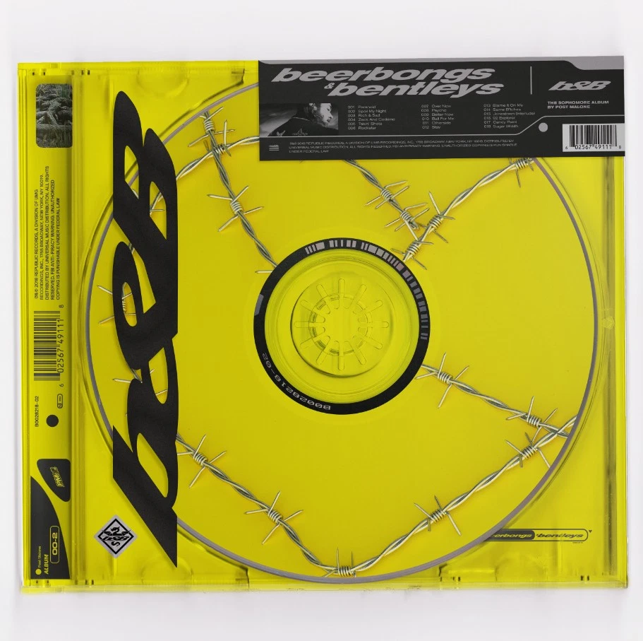 Post Malone Beerbongs & Bentleys (CD) Album (US IMPORT) - Bild 1 von 1