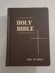 VTG 1955 HOLY BIBLE King Of Kings Edition  ILLUSTRATED Consolidated Book Publish - Bild 1 von 18