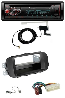 Pioneer DAB CD MP3 USB Bluetooth Autoradio für Kia Soul (PS, 16-19) - schwarz - Bild 1 von 4