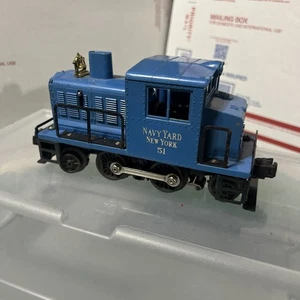 Lionel O AC Locomotive Navy 51 Light Blue Navy Yard New York Switcher Gauge - Picture 1 of 10