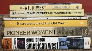6 Bücher Lot Amerikanischer Wilder Westen Geschichte Sachbücher Old Western Pioniere - Bild 1 von 7