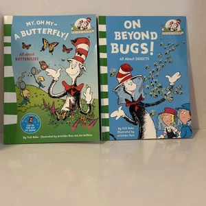 On Beyond Bugs & A Butterfly (The Cat in the Hat's Learning Library) 2 Books FP - Picture 1 of 2