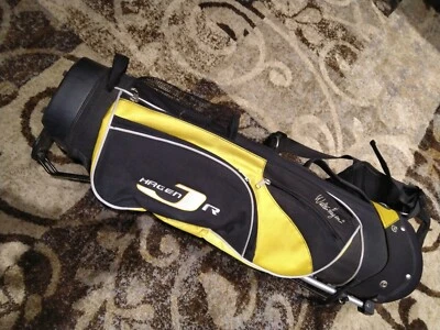 Bolsa de golf Walter Hagen HRGenJr negra y amarilla Foto 1 de 3
