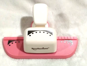 Recollections Paper Punch Dotted Arch Border 1.5"  Scrapbooking - Picture 1 of 6