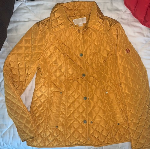 Giacca donna trapuntata leggera media calendula MICHAEL Kors nuova con etichetta