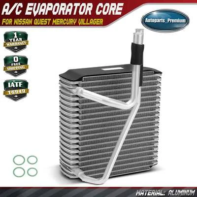 Núcleo evaporador de aire acondicionado delantero para Nissan Quest Mercury Villager 1999-2002 V6 3,3 L Foto 1 de 4