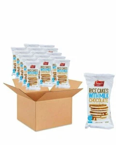 Lieber's Milk Chocolate Covered Rice Cakes, 3.1 oz (Pack of 16) - Picture 1 of 3
