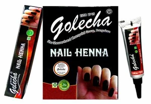 Golecha Nail Henna Small Tubes For Nail Art - Black - 12 Tubes - Picture 1 of 5