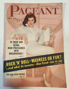 Pageant Magazine July 1957 Rock N Roll Madness Or Fun? - Imagen 1 de 7