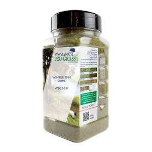 WWScenics 2mm Winter Static Grass - 500ml Canister - Picture 1 of 1
