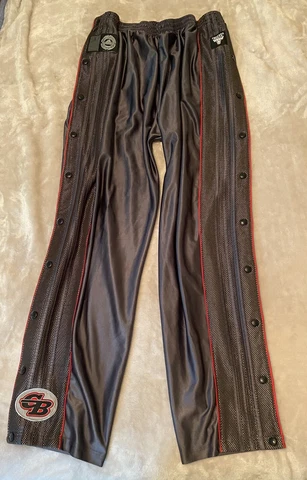VINTAGE Chicago Bulls NBA Adidas warm up tear away pants 2XL XXL 90’s Cover