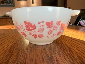 Pyrex Rosa Stachelbeere Aschenputtel Rührschüssel 1 1/2 Pint #441 - Bild 1 von 13