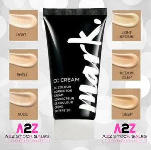 Avon Mark CC Colour Correcting Cream - SPF50 - Deep - Foto 1 di 2
