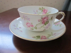 Haviland Limoges coffee cup and saucer, Sch 87A - Picture 1 of 5