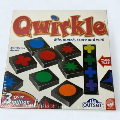 Qwirkle Board Game Outset Mix Match Score Win New Sealed - Image 1 of 4