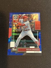 2022 Donruss Optic Nolan Arenado Blue Pandora Prizm /99 St. Louis Cardinals 