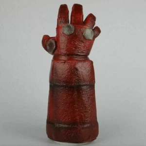 Cosplay Superhero Hell Boy Gloves Red Demon Halloween Party Gloves Fancy Props - Picture 1 of 11