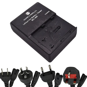 Konica Minolta BC-400 Chargeur de batterie NP-400 Maxxum 5D 7D A1 A2 a-5 a-7 - Picture 1 of 7