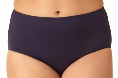  NUEVO Anne Cole 17PB32101 AZUL MARINO Traje de baño Hipster Bikini Parte inferior 24W Foto 1 de 4
