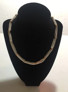 Lauren Ralph Lauren Collar Chain Necklace, Gold/Silver - Picture 1 of 10
