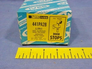 *Box of 2 Ives FS441 441PA28 Floor Stop; 2-1/8" - Picture 1 of 3