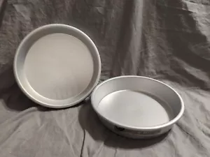 Menge 2-Wilton Aluminium 9" Runde Kuchenform, #2105-7908-GEBRAUCHT - Bild 1 von 9