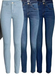 Pantalones de mezclilla ajustados elásticos para mujer Reino Unido 6 -18 - Imagen 1 de 5
