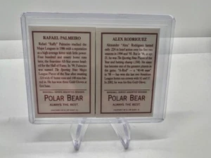 ALEX RODRIGUEZ 2003 TOPPS 205 TRIPLE FOLDERS POLAR BEAR BACK SHIPPING RABATT - Bild 1 von 2